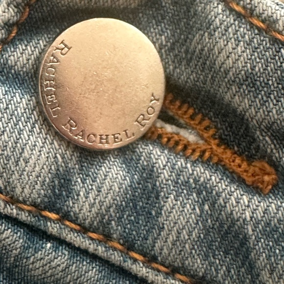 Rachel Roy So Rustic Unique Arty Jeans! - Picture 11 of 12